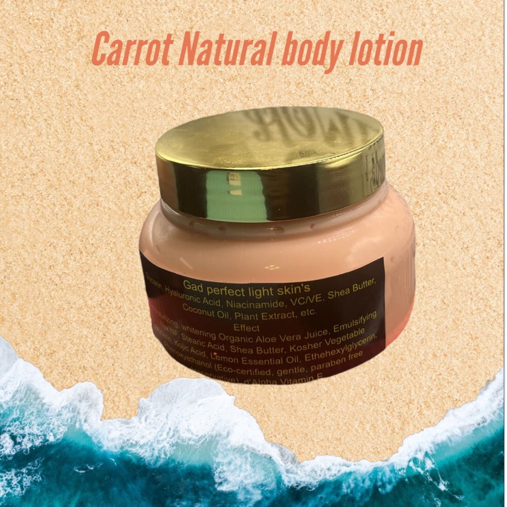 Carrot super glow Natural Body&face Lotion -light skin repairs